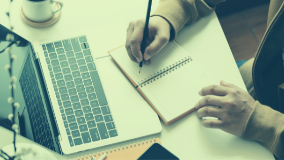 Escritura de un blog