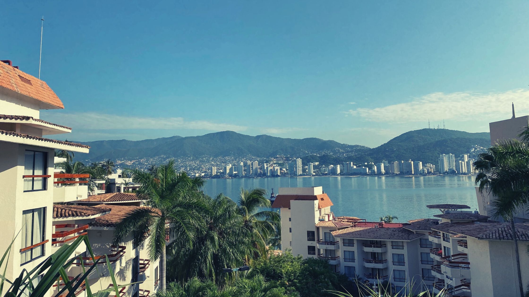Vista de Acapulco desde un All Inclusive