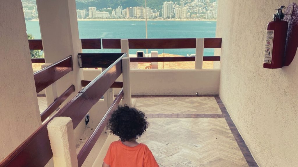 Vista de la Zona Hotelera de Acapulco