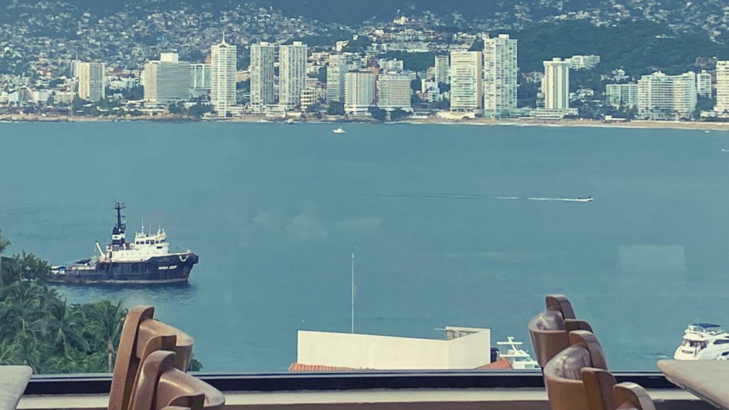 Vista de la Costera Miguel Alemán, Acapulco 