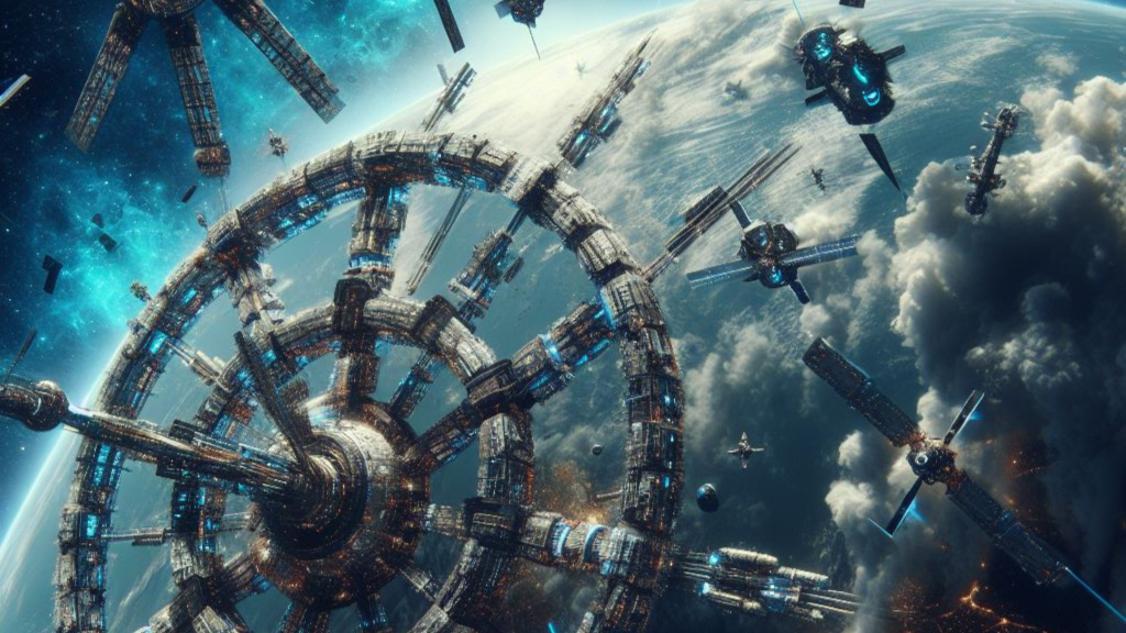 Profecías de la inteligencia artificial: Se creará una mega estación espacial para el lanzamiento de nuevas misiones.